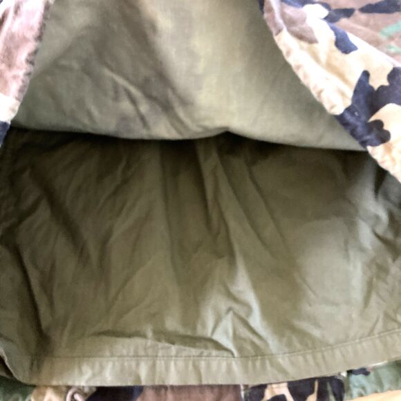 Military Issued Cold Weather Field Jacket L Woodland Camouflage Tactical Gear - Picture 4 of 16
